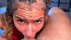 Putar 18 Tahun Ebony Amatir Brooklyn's Blowjob Antar Ras Kasar & Makan Pantat