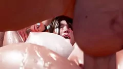 play Shokos wilde Strandorgie: Creampie Gangbang mit großen Titten